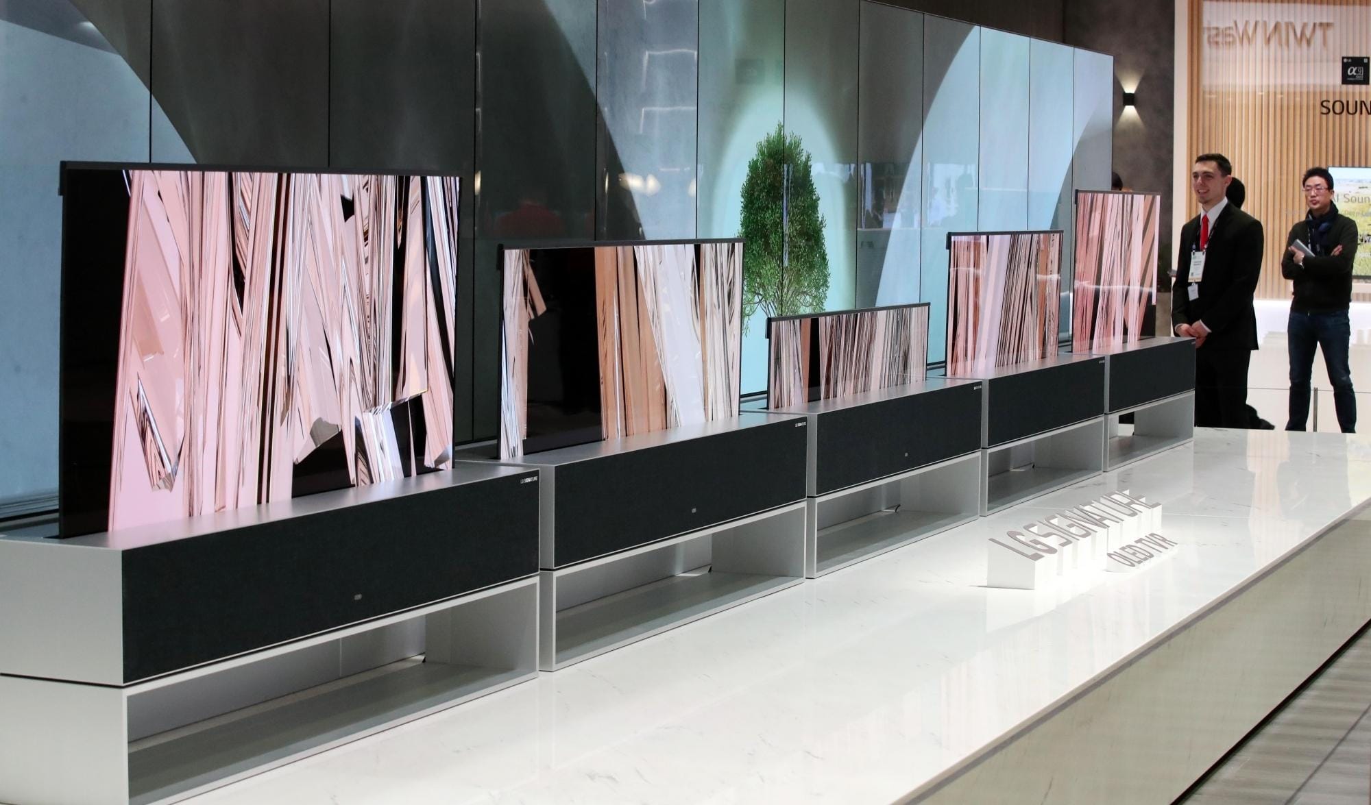 World's first rollable OLED TV from LG