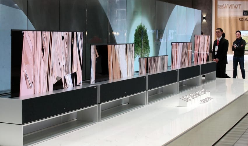 World's first rollable OLED TV from LG