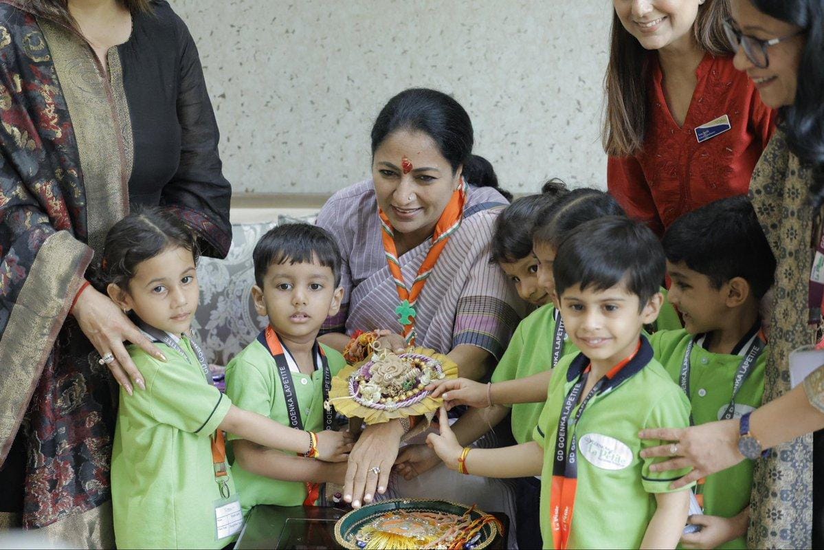 ‘Your love is no less than a blessing’: Delhi CM Rekha Gupta celebrates Raksha Bandhan with children