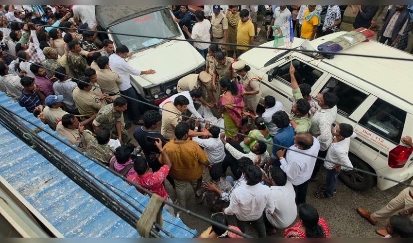 YSRCP accuses TDP-led coalition of suppressing opposition after ex-MP arrested